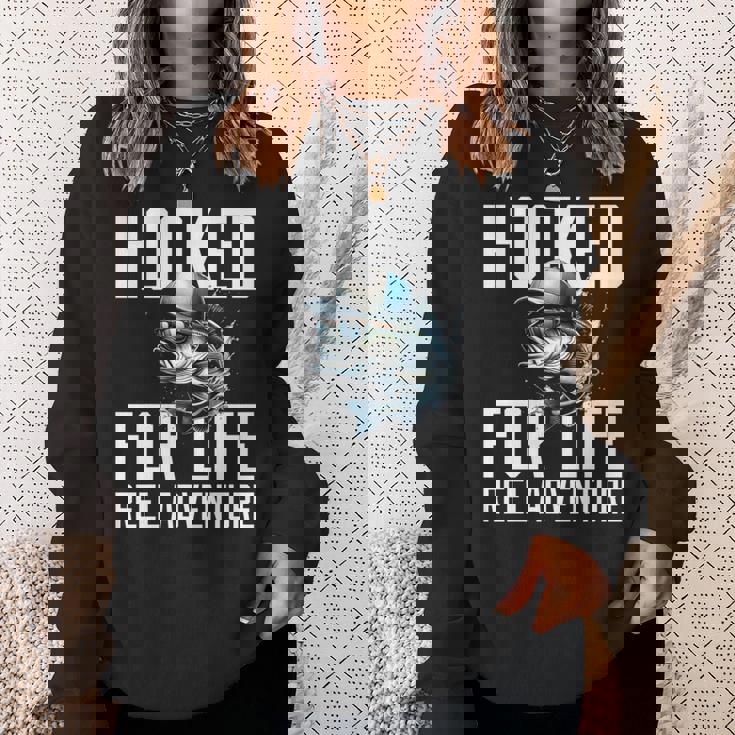 釣り好き おしゃれ アングラーのマストアイテム バス 釣り 長袖tシャツ スウェットシャツ 彼女への贈り物