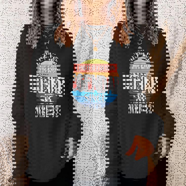 限定版 1978 年 11 月の誕生日以来の伝説 スウェットシャツ 彼女への贈り物