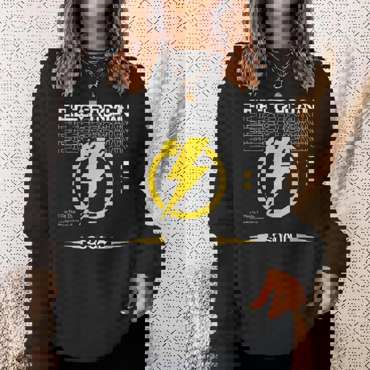 電圧回路 電気技術者 職人 スウェットシャツ 彼女への贈り物