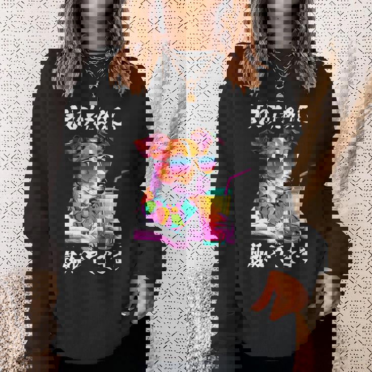 面白いtシャツ ジャックラッセルテリア イヌ わんこ メンズ 犬好き グッズ おもしろ 面白い 服 ネタ 長袖tシャツ スウェットシャツ 彼女への贈り物