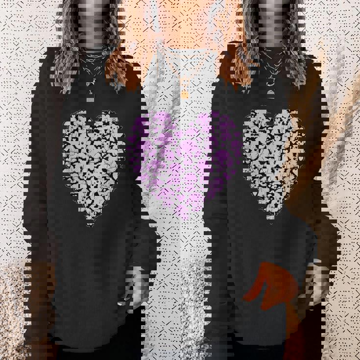 面白いtシャツ トイプードル ハート イヌ メンズ 犬好き グッズ かわいい おもしろ 面白い 服 ネタ スウェットシャツ 彼女への贈り物