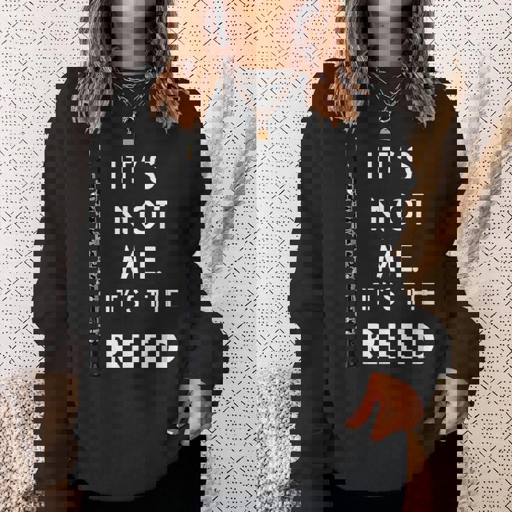 面白いオーボエ奏者 オーボイスト ミュージシャン 音楽教師 プン オーボエ スウェットシャツ 彼女への贈り物