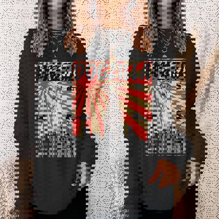 面白い犬 ウィペット スウェットシャツ 彼女への贈り物