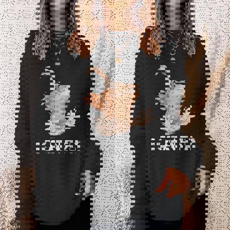 面白い紋付きヤモリ、ヤモリ好き、ヤモリのユーモア、クレスティギフト スウェットシャツ 彼女への贈り物