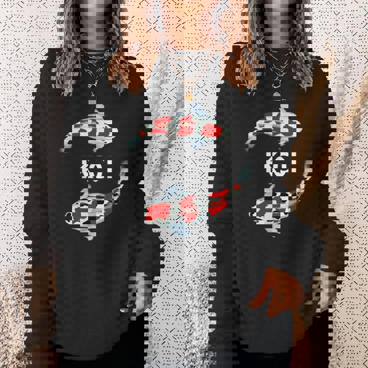 鯉魚錦鯉 スウェットシャツ 彼女への贈り物