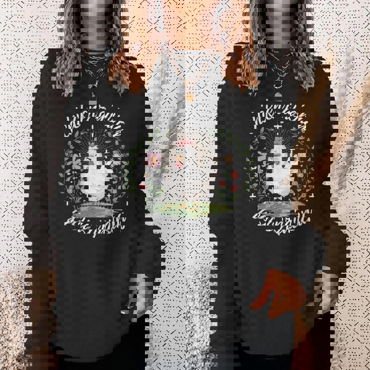 鶏を育てる イエス 賛美 おかしな農家 キリスト教の信仰 スウェットシャツ 彼女への贈り物