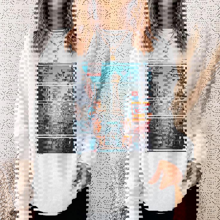 80年代 90年代 大阪 レトロな ヴェイパーウェイヴ 日本 グランジ、原宿 スウェットシャツ 彼女への贈り物