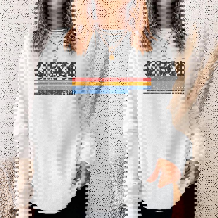 Arの故郷の誇りをこのレトロな70年代80年代でギブソンに見せましょう スウェットシャツ 彼女への贈り物