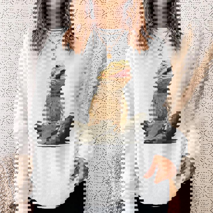 Bearded Dragon Youth Gecko Lizard Animal スウェットシャツ 彼女への贈り物