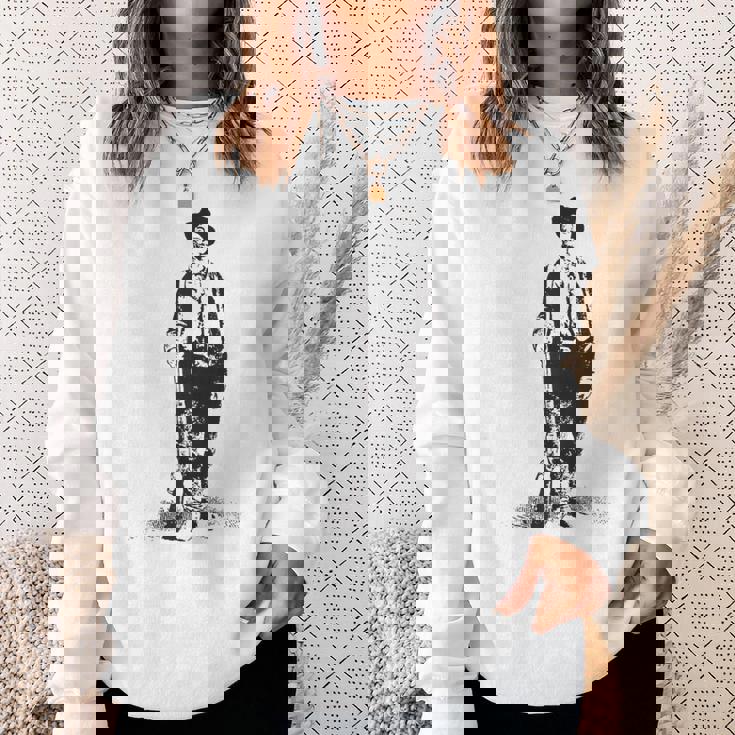 Billy Kid ガンスリンガー ガンファイターヒストリーワイルドウェストギフト スウェットシャツ 彼女への贈り物