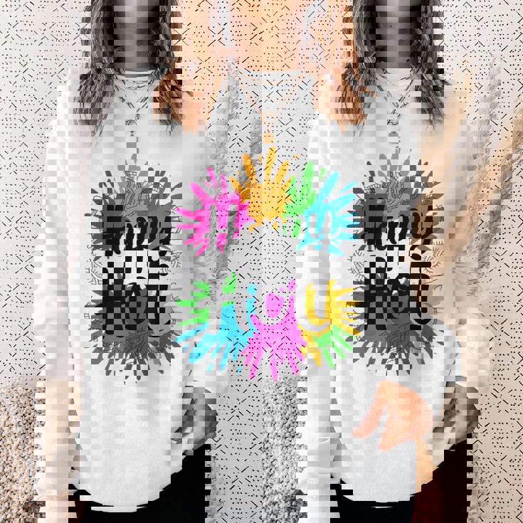 Bura Na Mano Holi Hai India Hindu Colors Happy Holi Festival スウェットシャツ 彼女への贈り物
