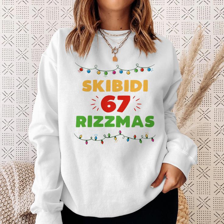 Christmas 67 Skibidi Rizzmas Xmas Rizz Gen Z Slang 6 7 Tri-Blend ...