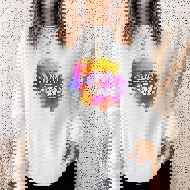 Colormear Happy Holi スウェットシャツ 彼女への贈り物