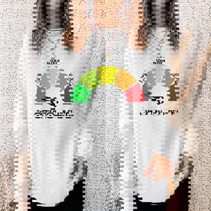 Cortisol Leveltresschool Andtudents スウェットシャツ 彼女への贈り物