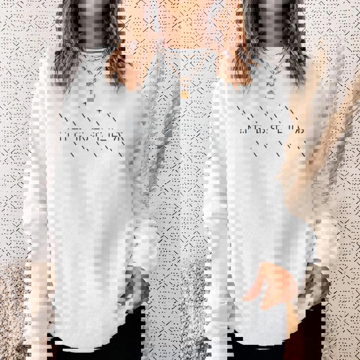 Cosmicpace Minimalist Interstellar スウェットシャツ 彼女への贈り物