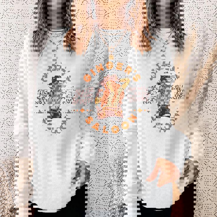 Gingersaloon ヴィンテージ ウイスキー レッドヘッド ダイブバー アーティストギフト スウェットシャツ 彼女への贈り物