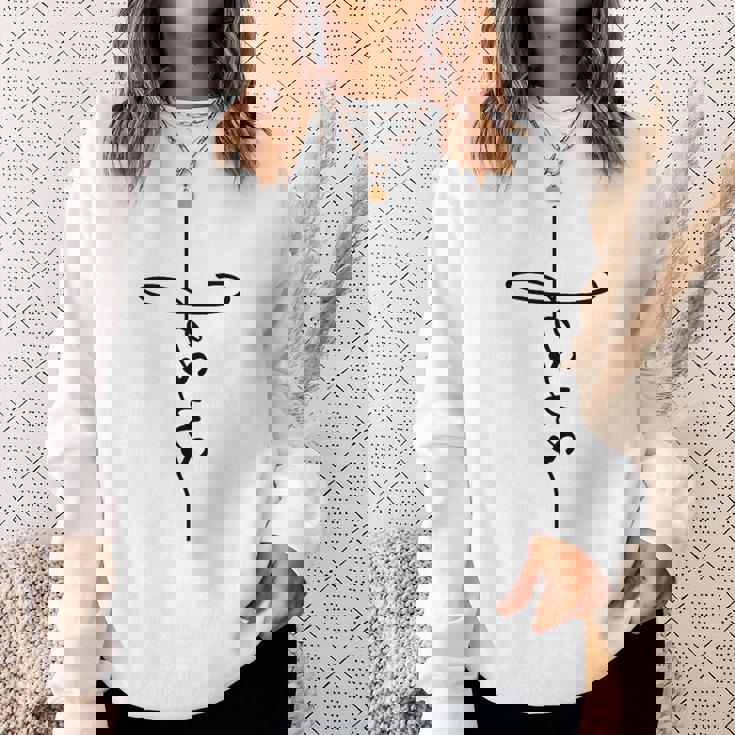 God Faith Jesus Cross Jesus クロス スマホケース Jesus スウェットシャツ 彼女への贈り物