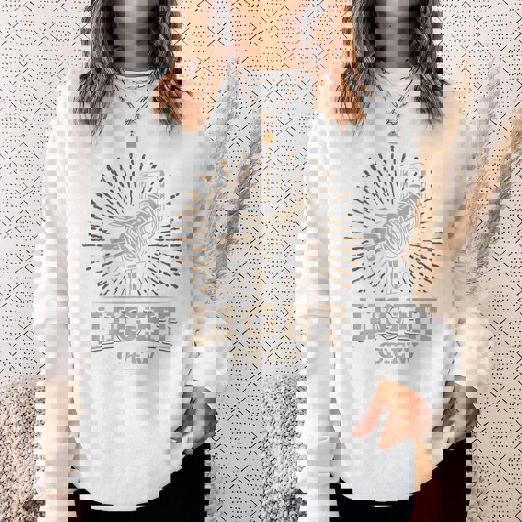 Light Crew シアターライティングテクニシャン ステージライティング スウェットシャツ 彼女への贈り物