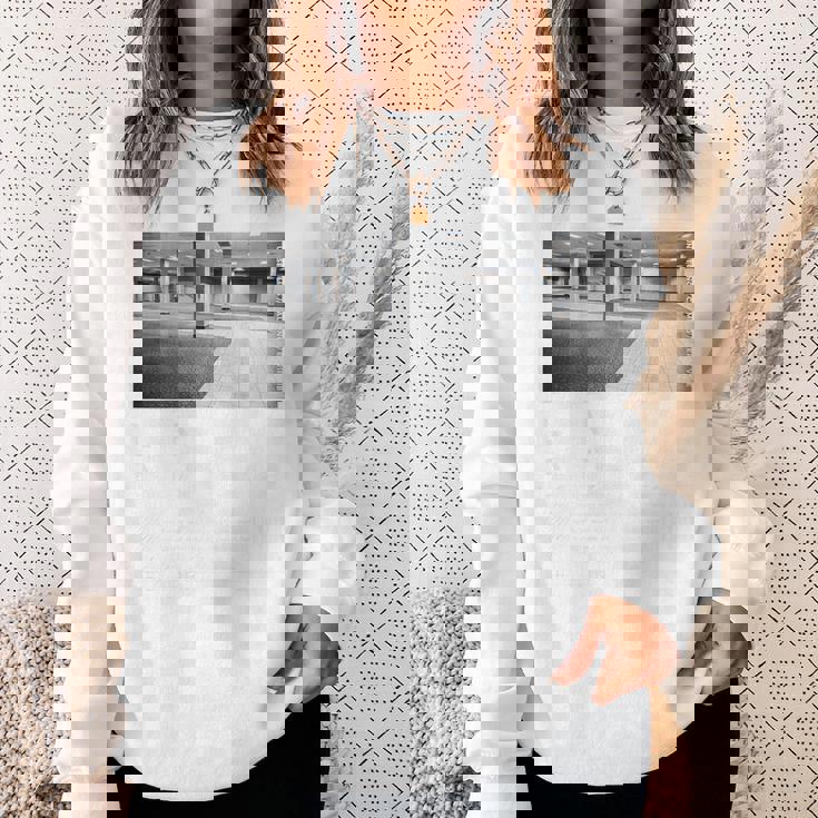 Liminalpaces バックプリントaporwave バックルーム パステルゴス スウェットシャツ 彼女への贈り物