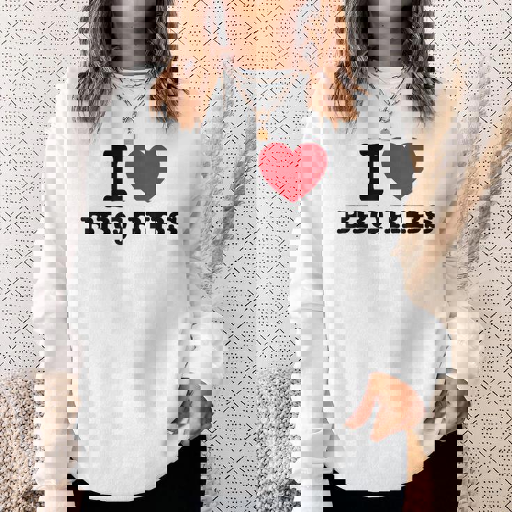 I Love Bbq リブ スウェットシャツ 彼女への贈り物