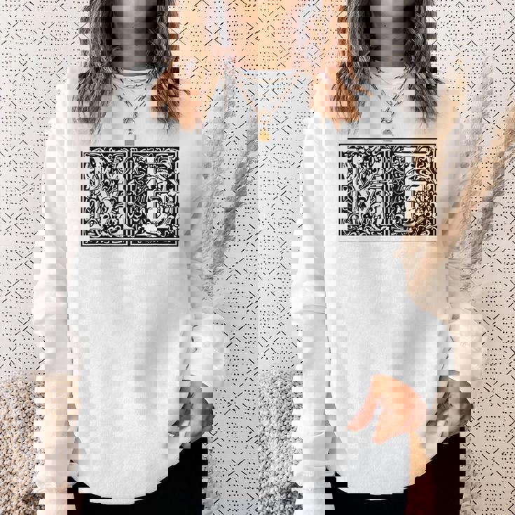 Mf イニシャルm F 名前 姓 オノマスティクス オノマトジー スウェットシャツ 彼女への贈り物