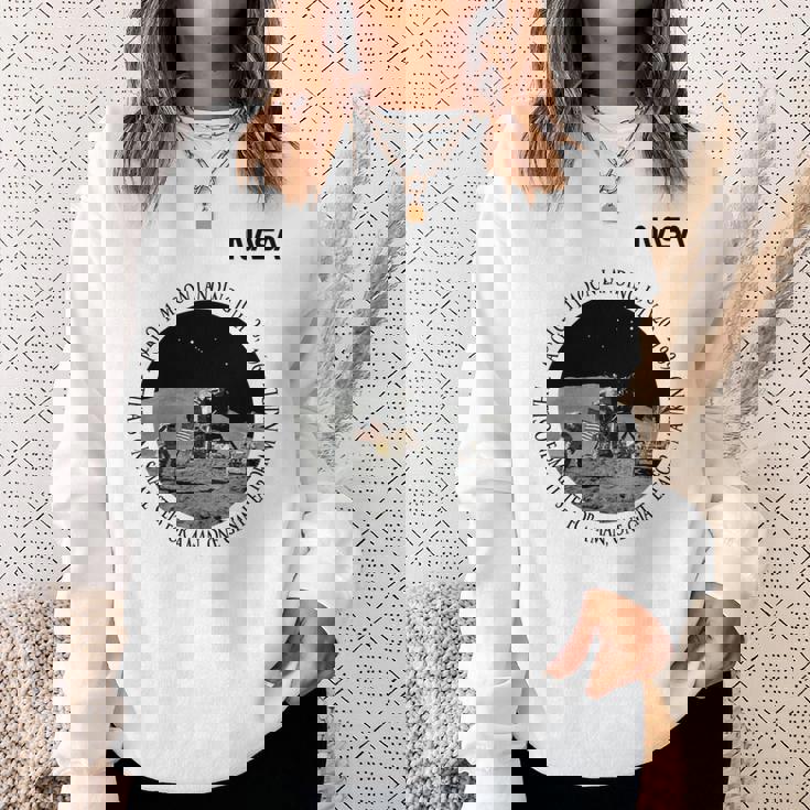 Nasa アポロ11号 月面着陸 1969年7月20日 長袖tシャツ スウェットシャツ 彼女への贈り物