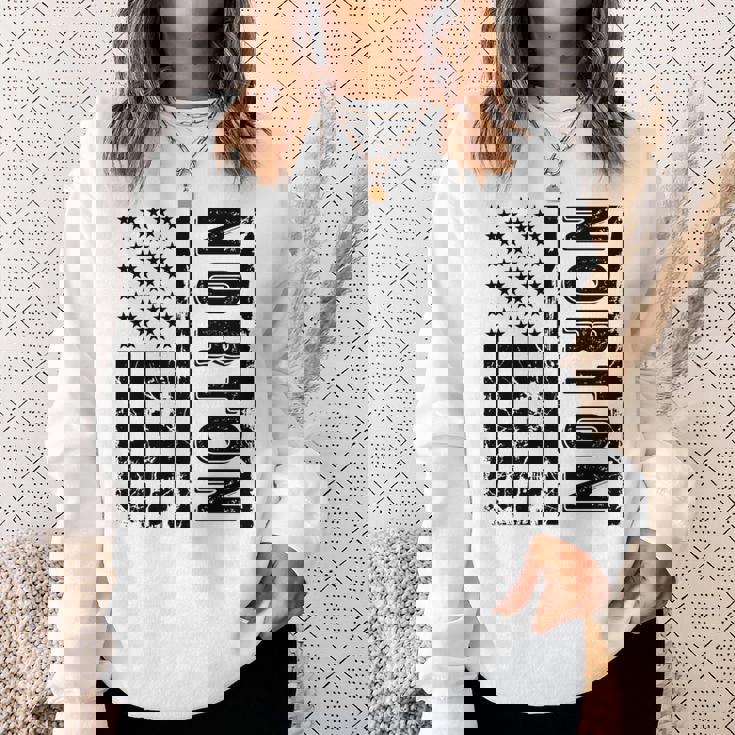 Norton 苗字 urname Team Norton Family Reunion 長袖tシャツ スウェットシャツ 彼女への贈り物