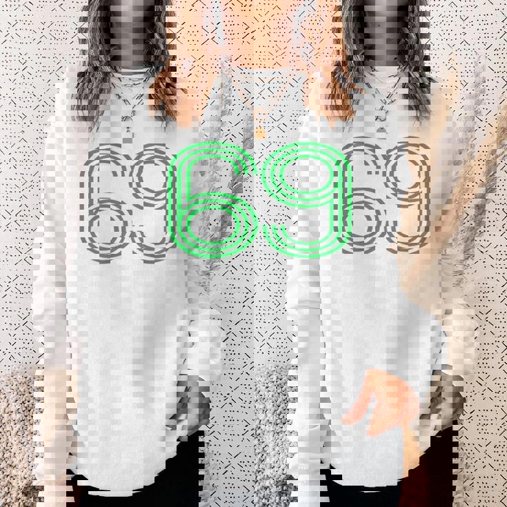 Number 69 シャツ レトロ ユニフォーム ヨーロッパスタイル バックプリント ジャージ スウェットシャツ 彼女への贈り物