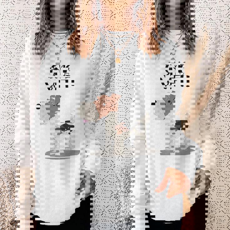 Omg Wft ワイヤーフォックステリアシャツ スウェットシャツ 彼女への贈り物