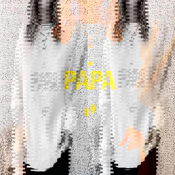 メンズ Promoted To Papa Est 2027Oon To Be Dad スウェットシャツ 彼女への贈り物