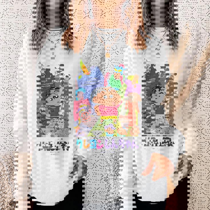 【映画】クレヨンしんちゃん アクション仮面vsハイグレ魔王 ポスター スウェットシャツ 彼女への贈り物