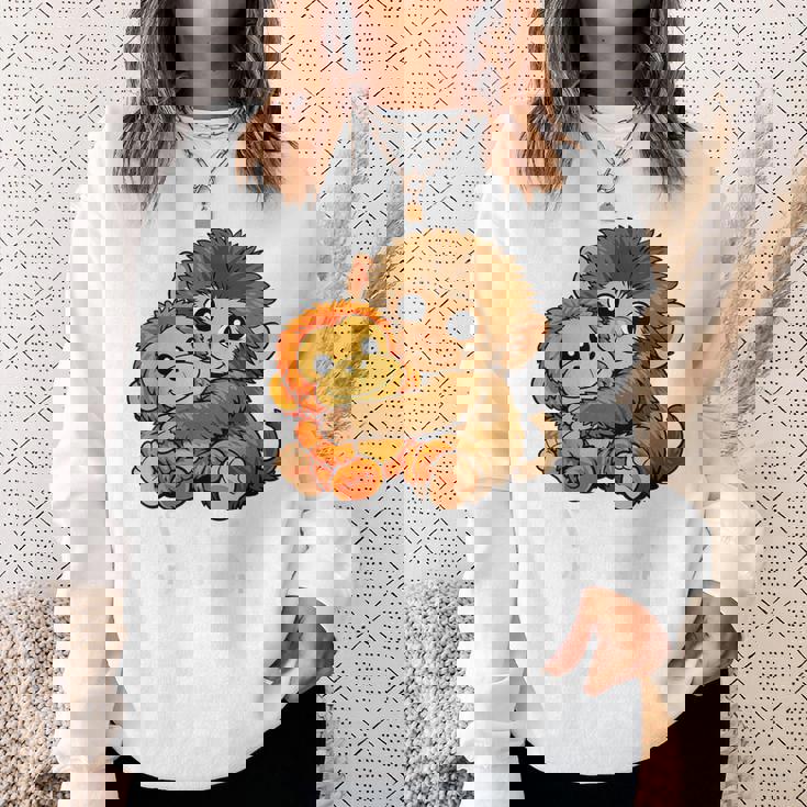 かわいいパンチ君 抱っこぬいぐるみ 赤ちゃん マカク モンキー パンチ スウェットシャツ 彼女への贈り物