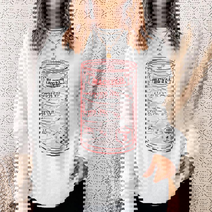 さば缶詰 スウェットシャツ 彼女への贈り物