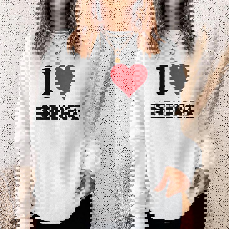 アイハート 伊勢原 Japan Love 日本土産 スウェットシャツ 彼女への贈り物