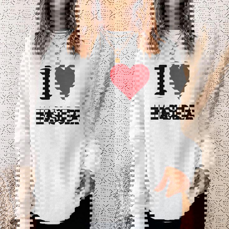 アイハート 蓮田ジャパンラブ 日本土産 スウェットシャツ 彼女への贈り物