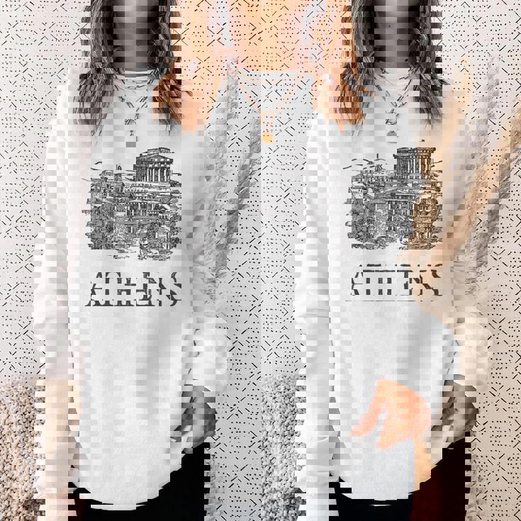 アテネギリシャ-ギリシャのお土産-アテネ スウェットシャツ 彼女への贈り物