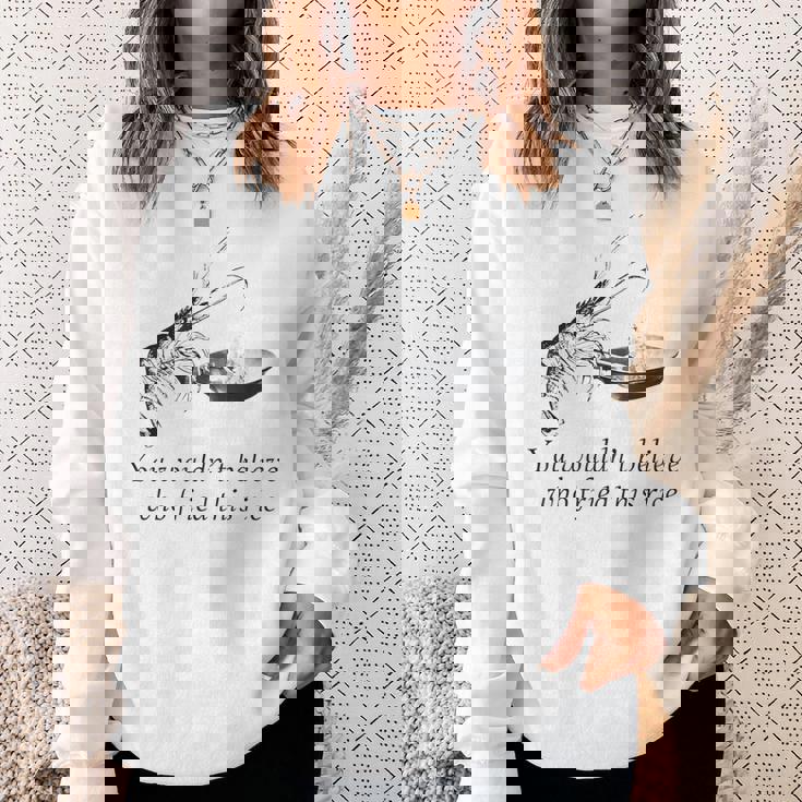 エビチャーハン ヘビー 面白い スウェットシャツ 彼女への贈り物