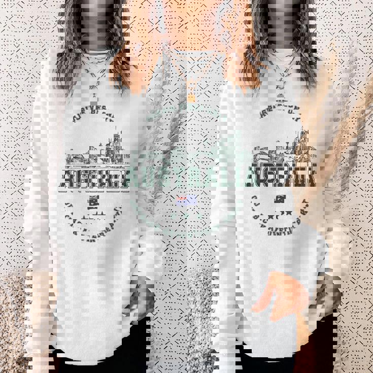 オーストラリアヴィンテージお土産オーストラリアのランドマーク スウェットシャツ 彼女への贈り物