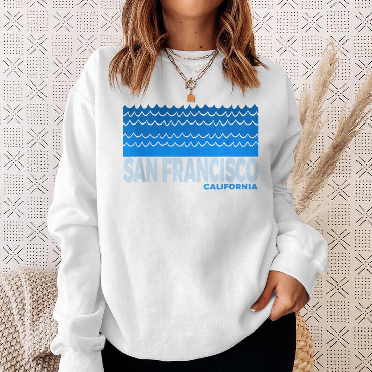 カリフォルニア州サンフランシスコ サンフランシスコ カリフォルニア アクアティック スウェットシャツ 彼女への贈り物