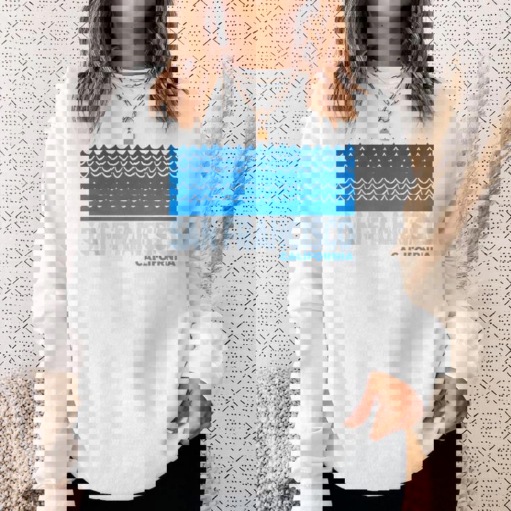 カリフォルニア州サンフランシスコ サンフランシスコ カリフォルニア アクアティック スウェットシャツ 彼女への贈り物