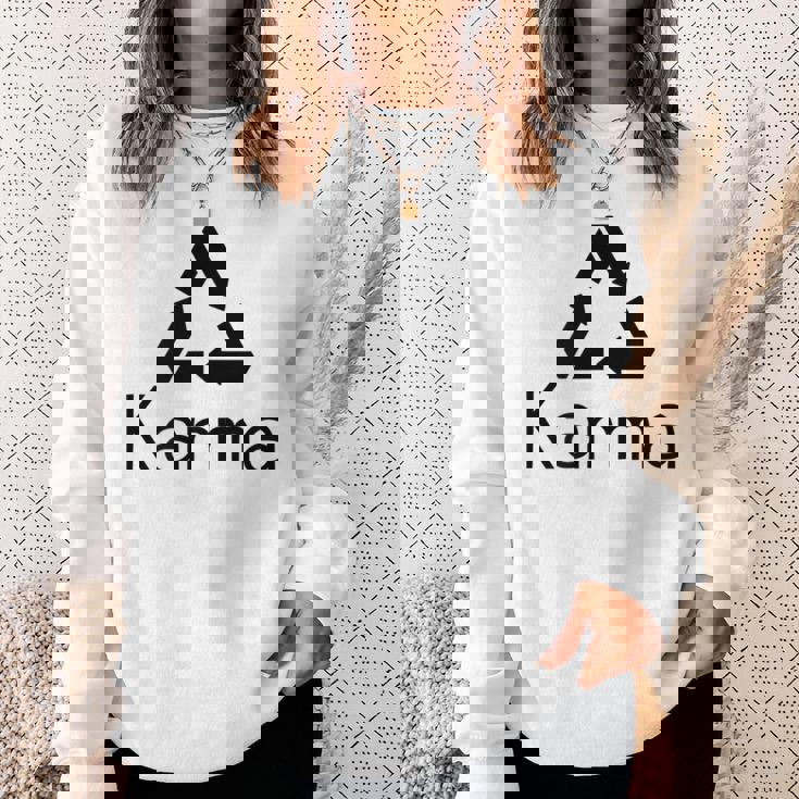 カルマ スウェットシャツ 彼女への贈り物