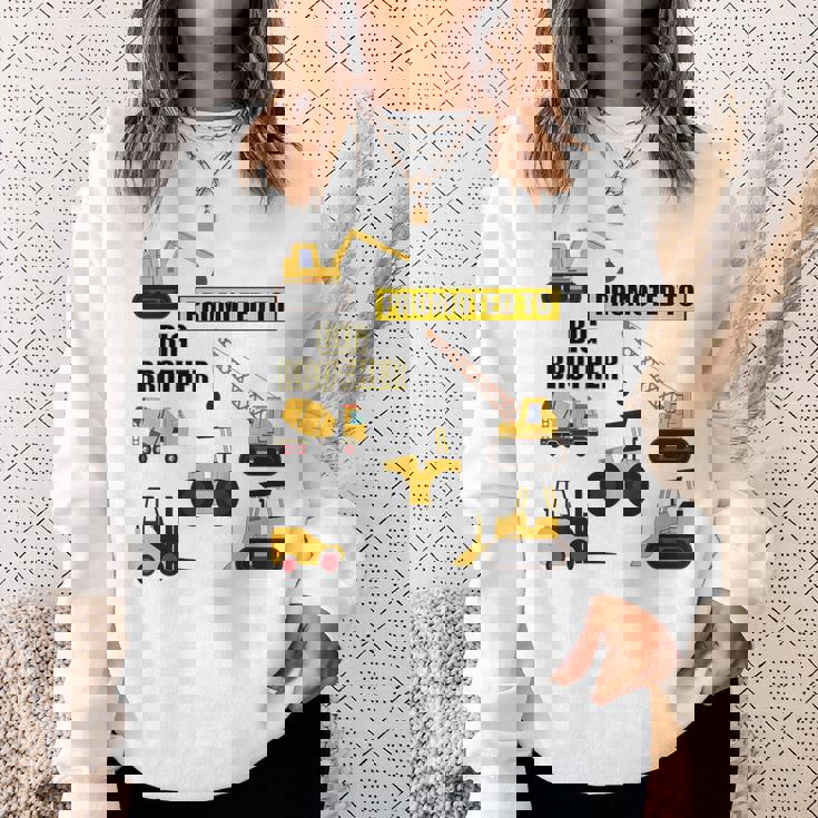 キッズ Big Brother ブルドーザーフォークリフトショベルに昇進。 スウェットシャツ 彼女への贈り物