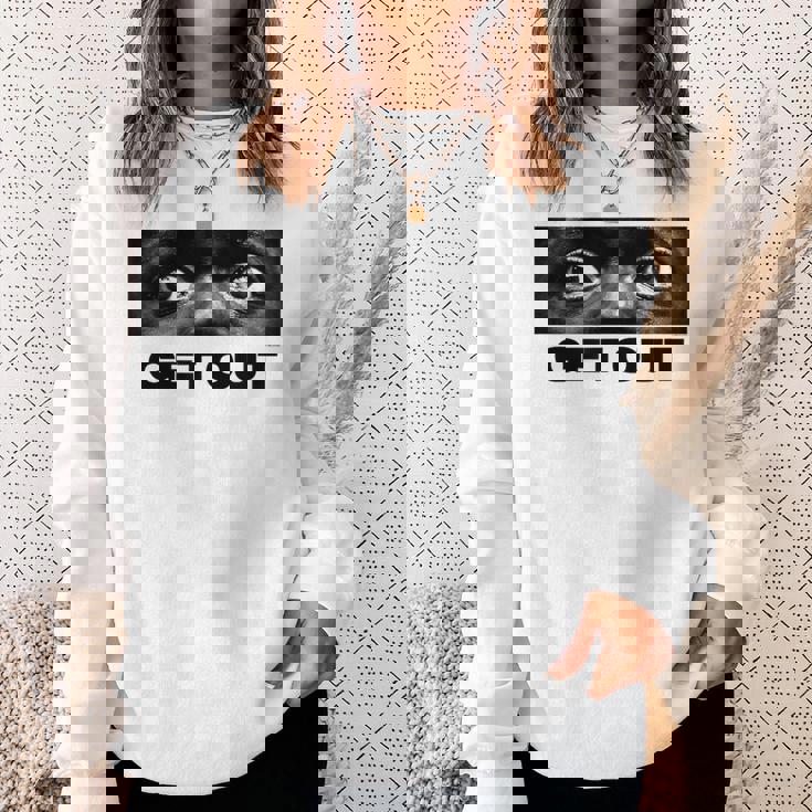 ゲット・アウト・アイズ スウェットシャツ 彼女への贈り物