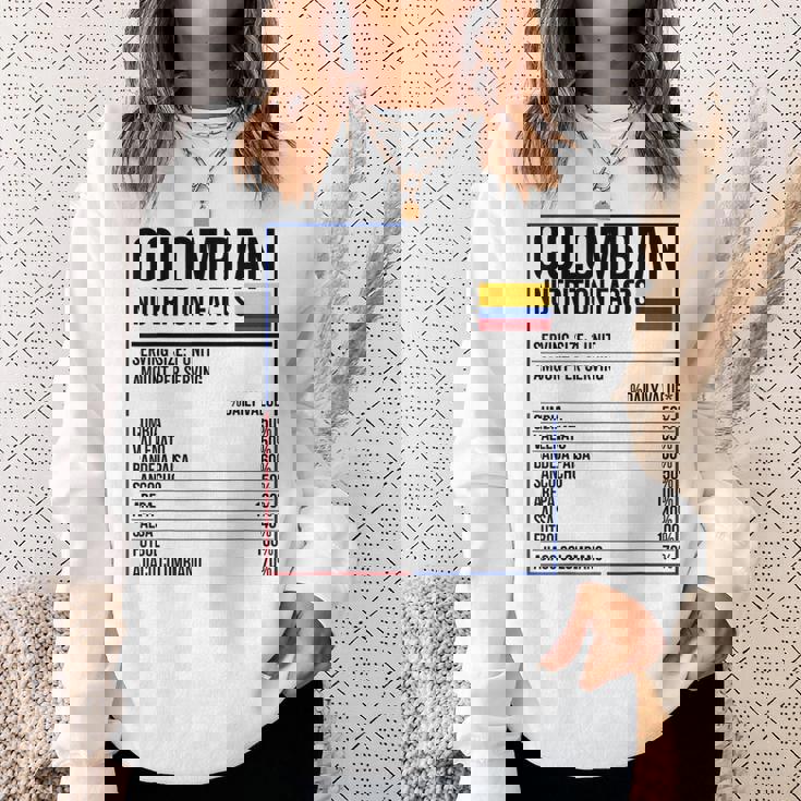 コロンビア 栄養成分 食品 カミセタ コミダ コロンビア スウェットシャツ 彼女への贈り物