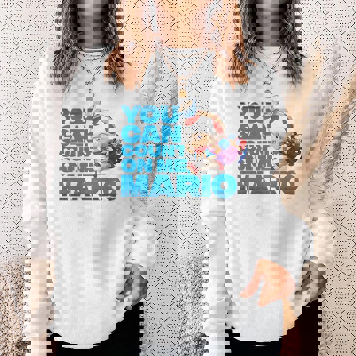 ザ・スーパーマリオギャラクシー・ムービーtoad Count On Me In Thetars スウェットシャツ 彼女への贈り物