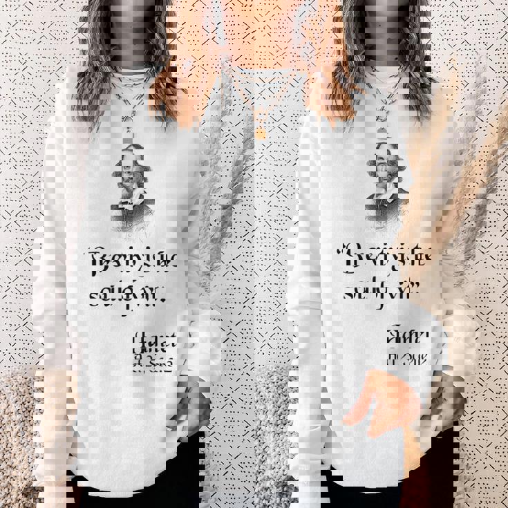 シェイクスピアの名言 スウェットシャツ 彼女への贈り物