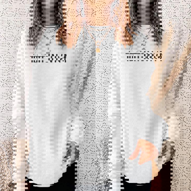 シンプルなトッテナムデザイン。 スウェットシャツ 彼女への贈り物