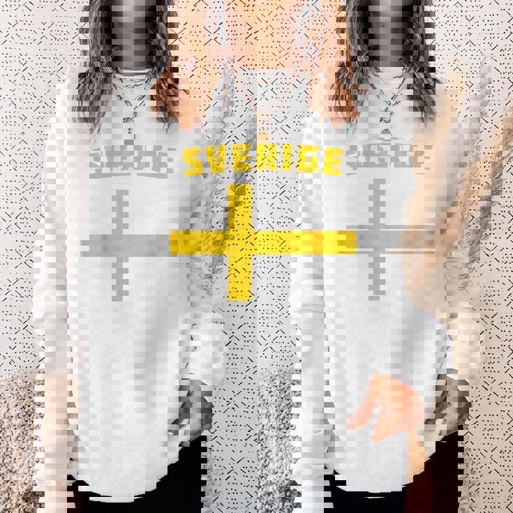 スウェーデンサッカースウェーデン国旗 ファンジャージ スウェットシャツ 彼女への贈り物