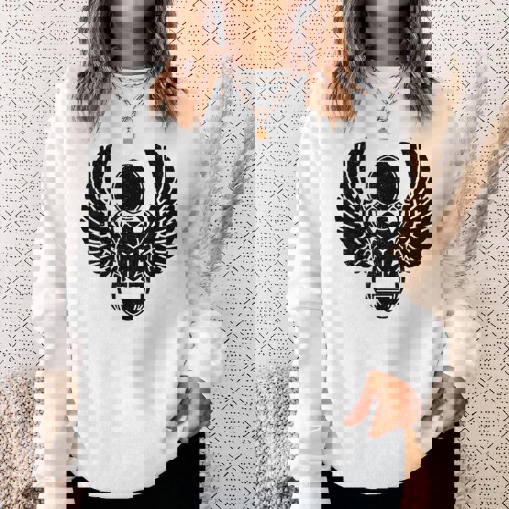 スカラベ カブトムシ 古代エジプトのシンボル スウェットシャツ 彼女への贈り物