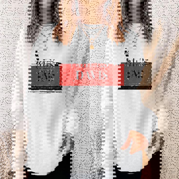 スペインのマイルス・デイビスのスケッチ スウェットシャツ 彼女への贈り物